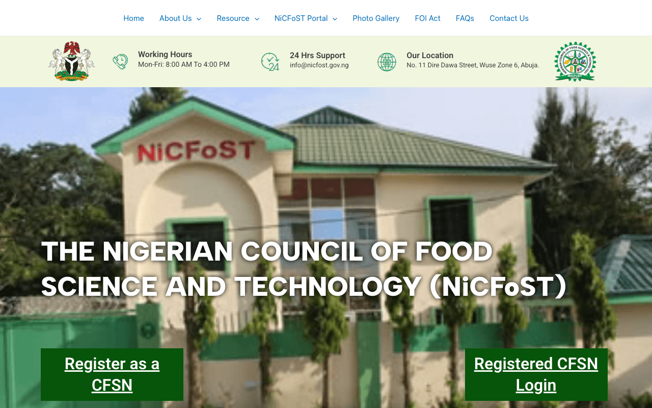 NiCFoST Ecosystem screenshot